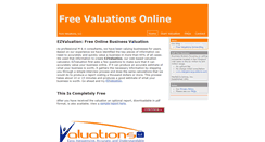 Desktop Screenshot of freevaluationsonline.com